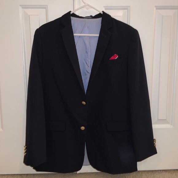Boy’s IZOD Navy Blazer - Picture 1 of 2